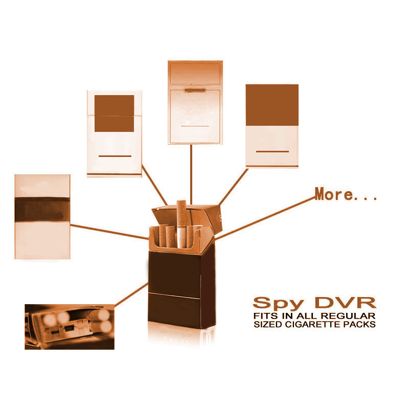 SPY CAMERA IN CIGARETTE BOX